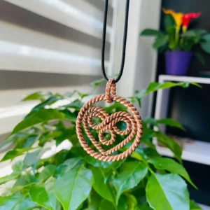 Handmade Copper Pendant, 177MHz