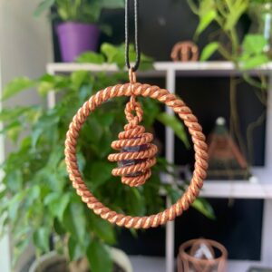 Tensor Pendant with Quartz