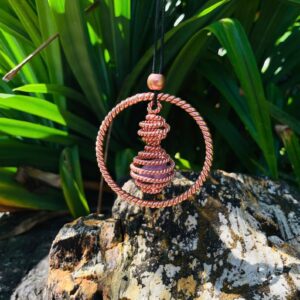 Tensor Pendant with Quartz