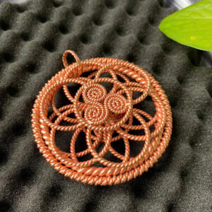 Life Flower Pendant with Integrated 144MHz, 177MHz, 432MHz, 528MHz Frequencies