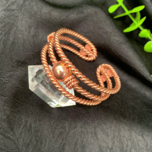 Tensor Ring Copper Bead Pendant