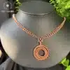 Handcrafted Torus Energy Pendant