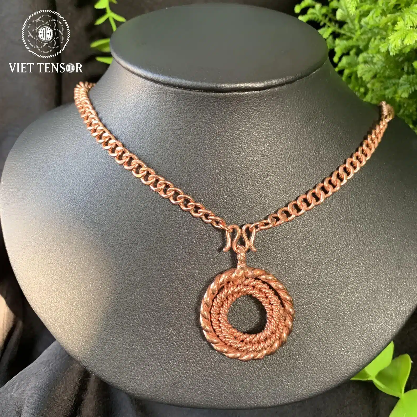 Handcrafted Torus Energy Pendant