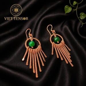 Tensor Copper Earrings 432MHz