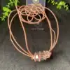 Copper Tensor Headband with Dual-Ended Quartz Crystal – Meditation Support