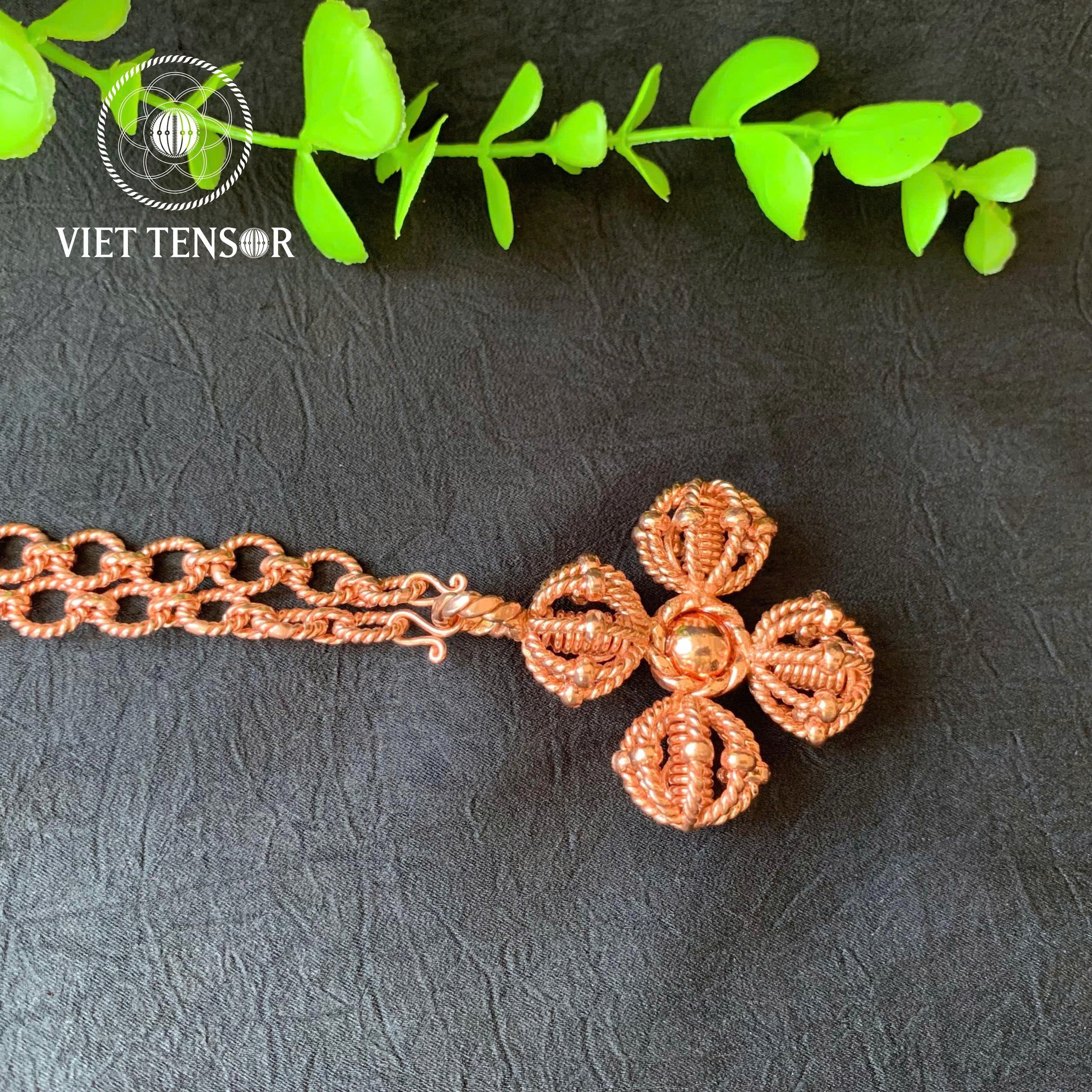Copper/ Silver Vajra (Dorje) / Harmonizer Pendant