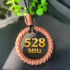 Copper Tensor Ring Pendant – 528Hz Frequency Necklace