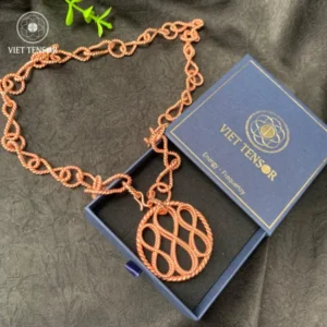 Infinity Copper Pendant