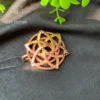 Copper Tensor Ring Pendant – 4 Frequency Energy Harmonic